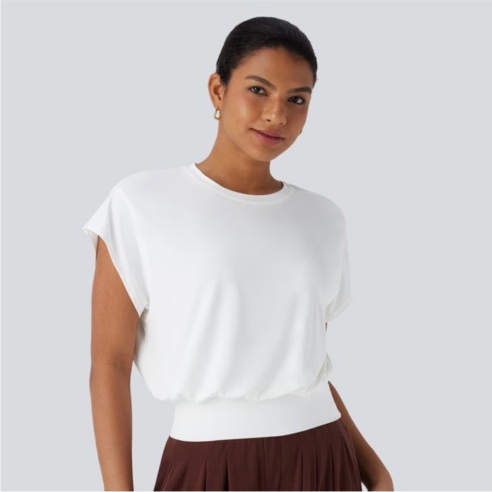 NWT Halara White Top